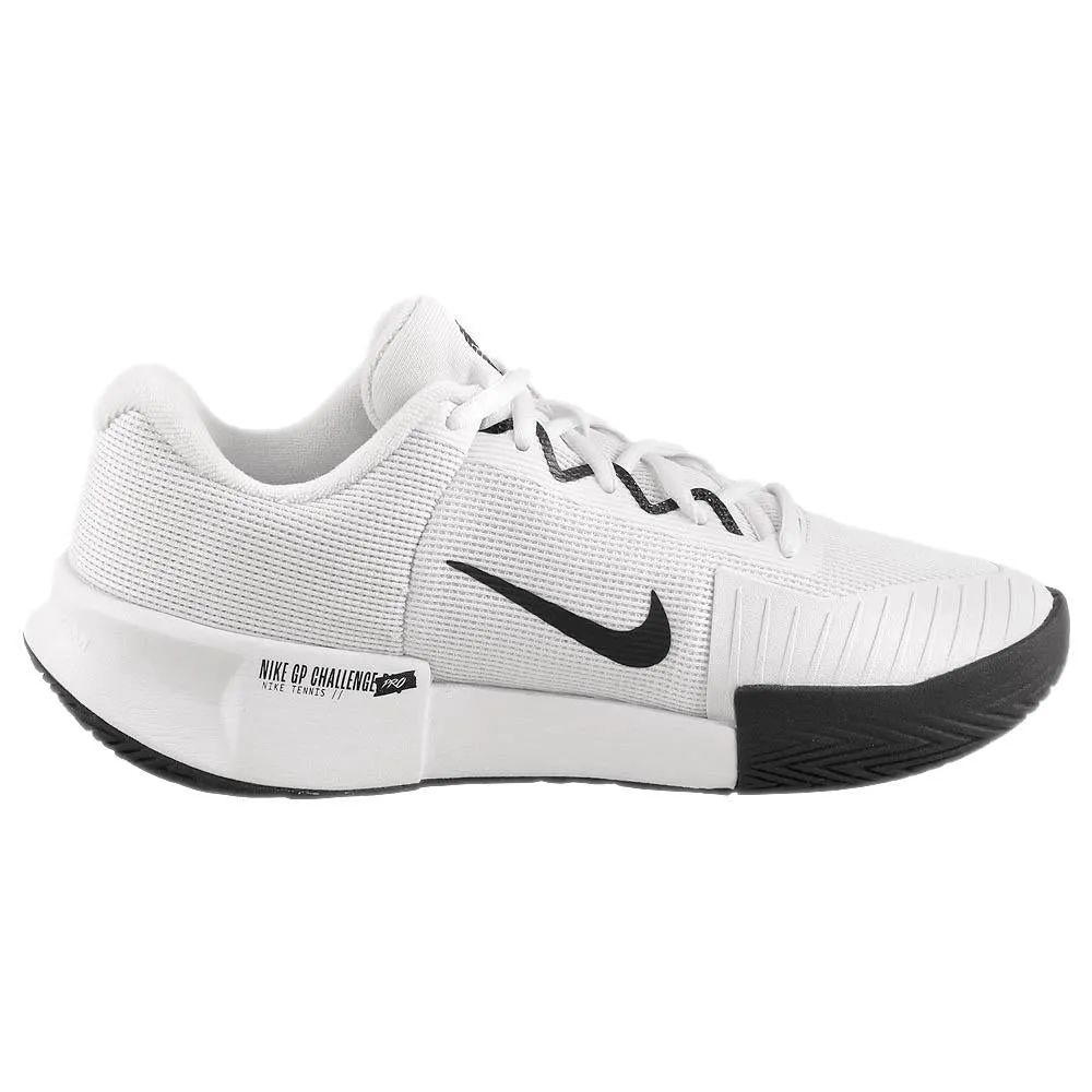 Impact-absorbing Nike Women's Air Zoom GP Challenge Pro - White/Black