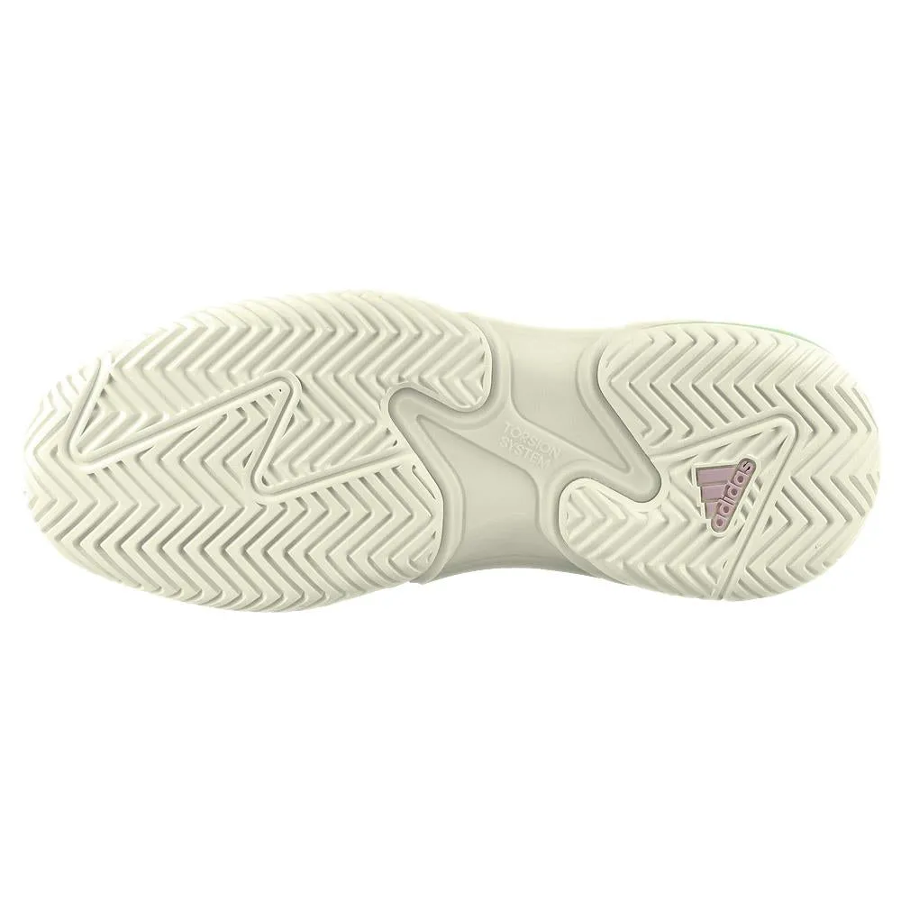 adidas Women's Barricade 13 - Cloud White/Crystal Jade Refined chic Eco Choice
