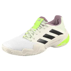 Day Fit adidas Women's Barricade 13 - Cloud White/Crystal Jade
