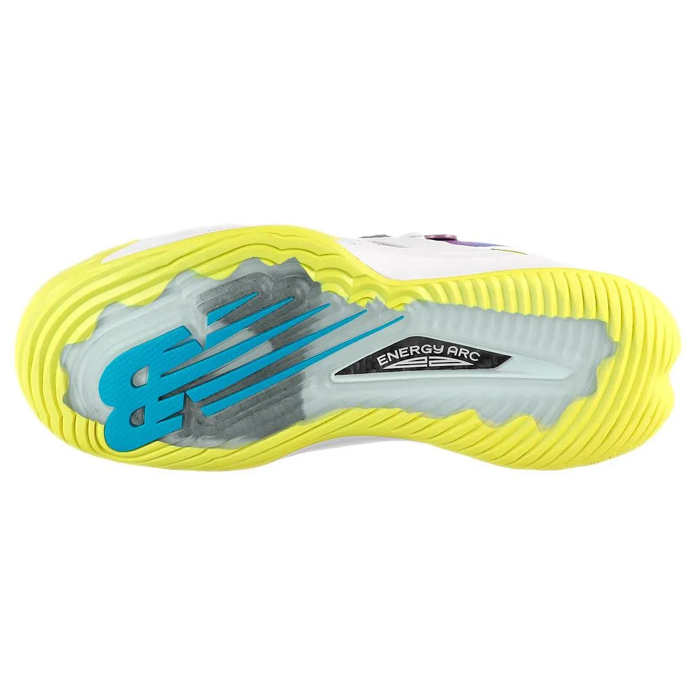 New Balance Women's Coco CG1 - Unity of Sport - D Width - White/Purple Fade Sport Casual Refined touch