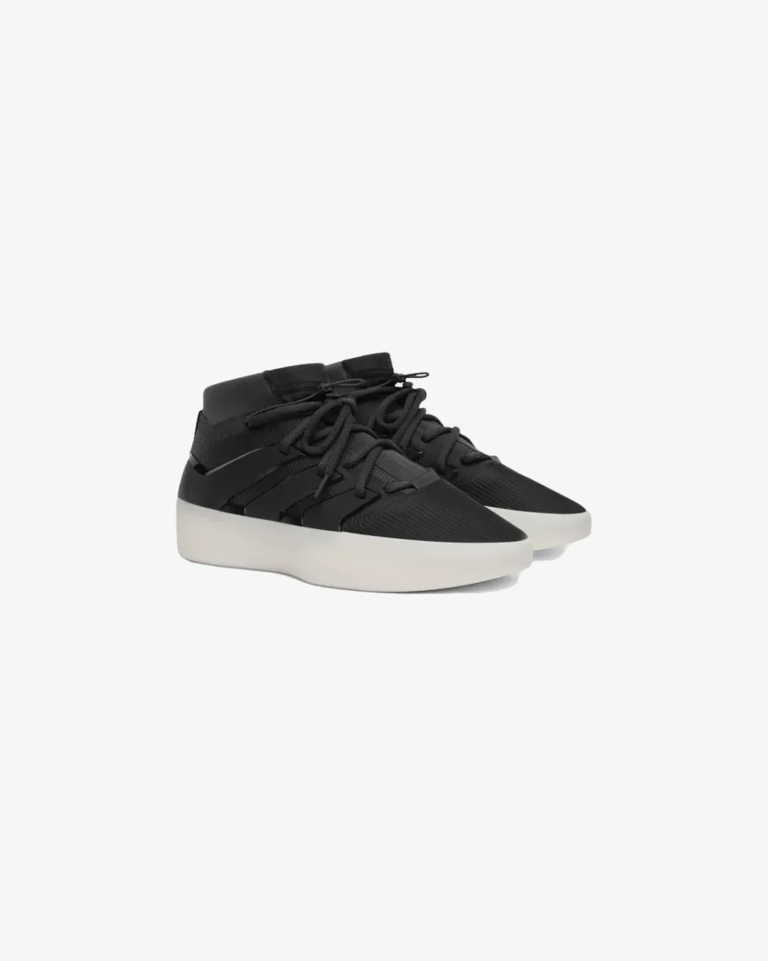 Impact Resistance velcro Adidas x Fear of God Athletics Basketball Black Sneakers