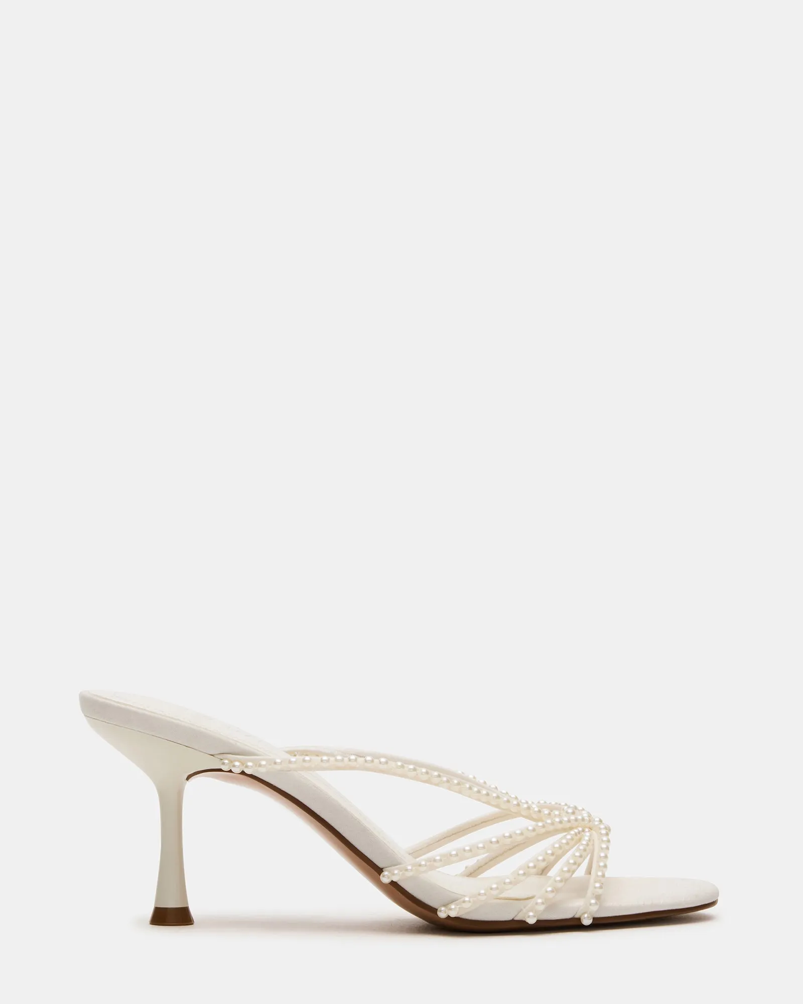 EDNA PEARL WHITE Holiday Fashion Heels