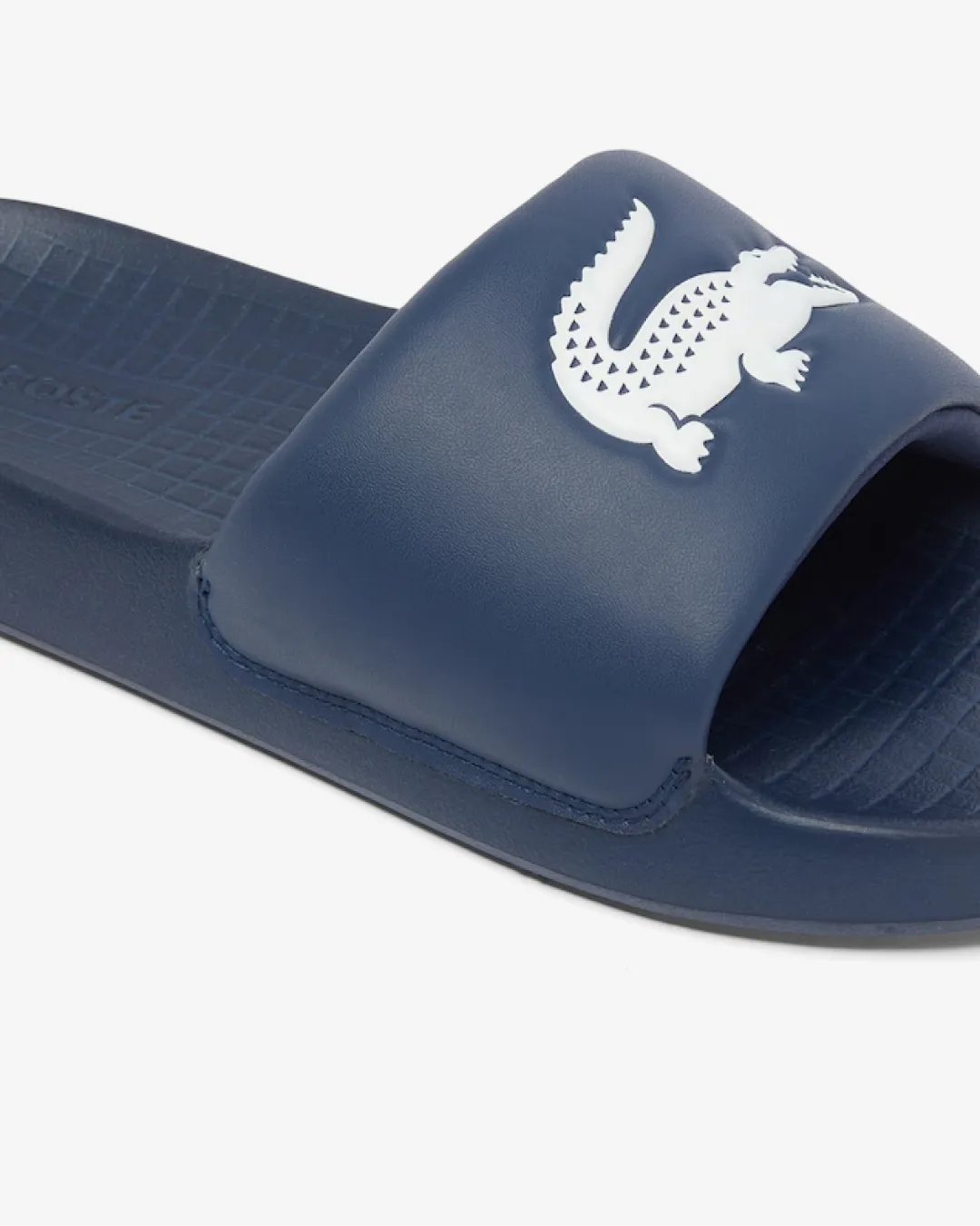 logo - hooked - and - looped shoes high - performance all - terrain shoes Lacoste ??Blue?? Slide