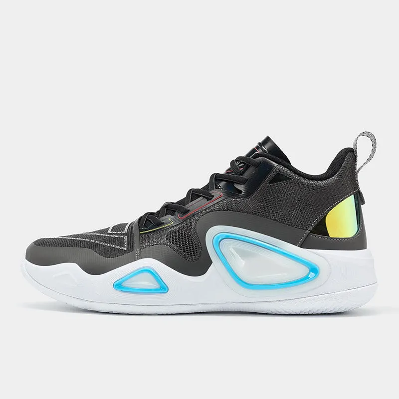 Simple Fit Sandals PEAK Basketball Shoes Triangle 2.0 Cushion Sneakers TAICHI Tech Applied ET31907A Black