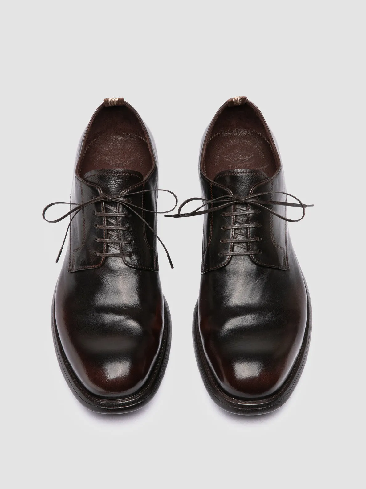 CHRONICLE 001 - Brown Leather Derby Shoes Fashion Must-Have