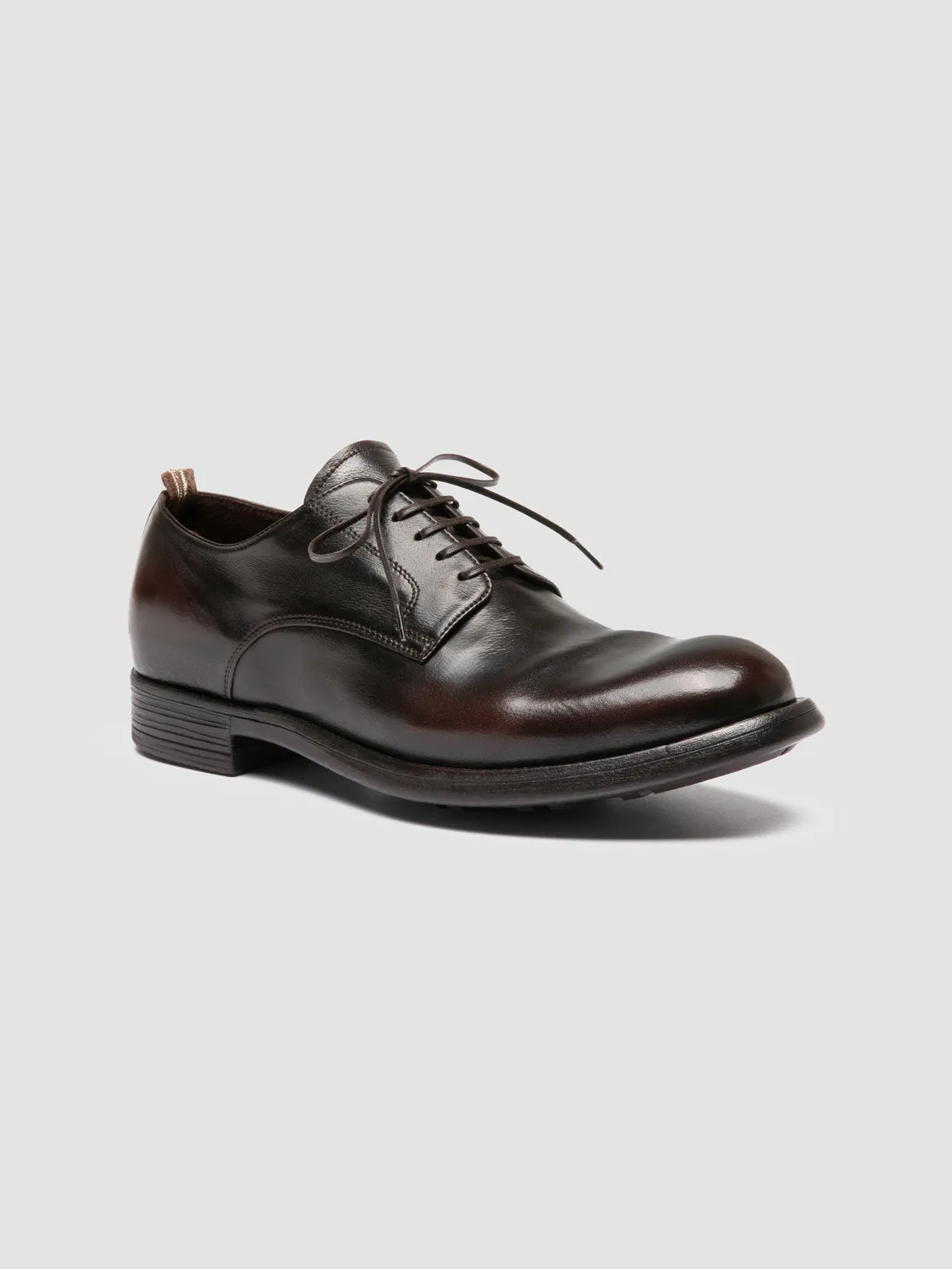 CHRONICLE 001 - Brown Leather Derby Shoes Trendsetting Shoes