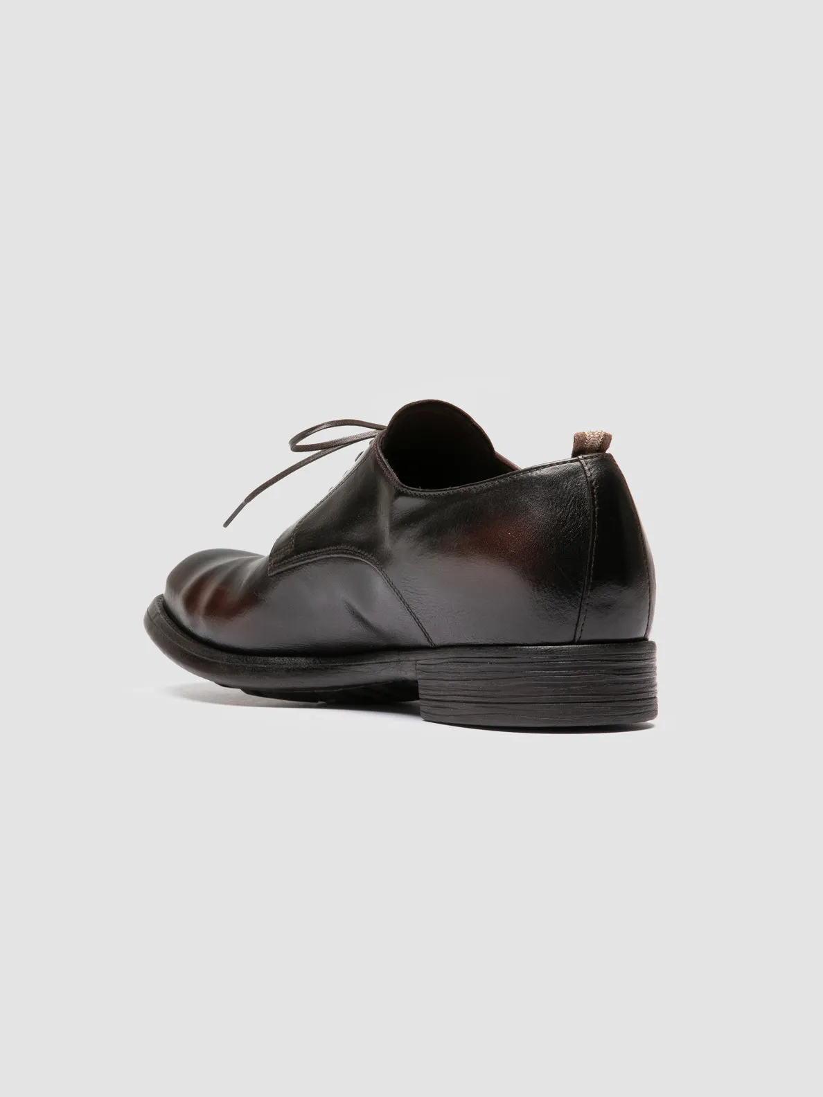 CHRONICLE 001 - Brown Leather Derby Shoes Walk Ready