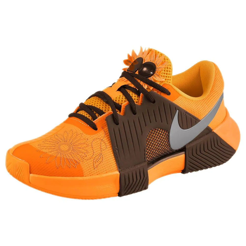 Iconic shock absorption Nike Women's Air Zoom GP Challenge 1 - Osaka - Sundial/Baroque Brown