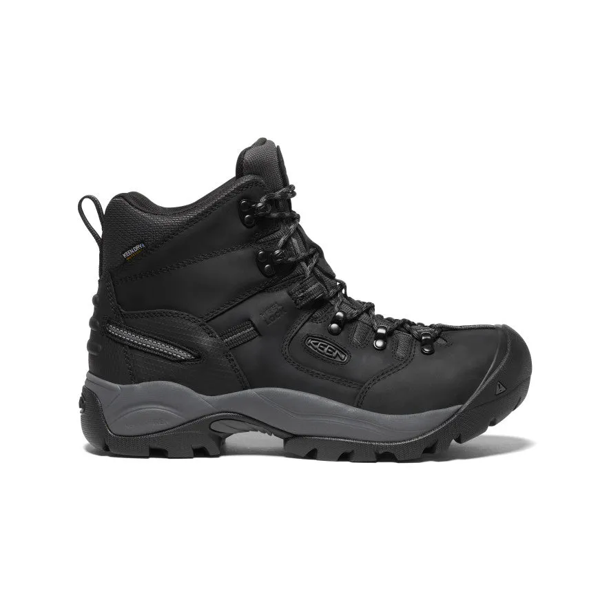 Comfort Wrap Comfortable Arch Men's Pittsburgh Energy 6" Waterproof Boot (Carbon Toe)  |  Black/Forged Iron