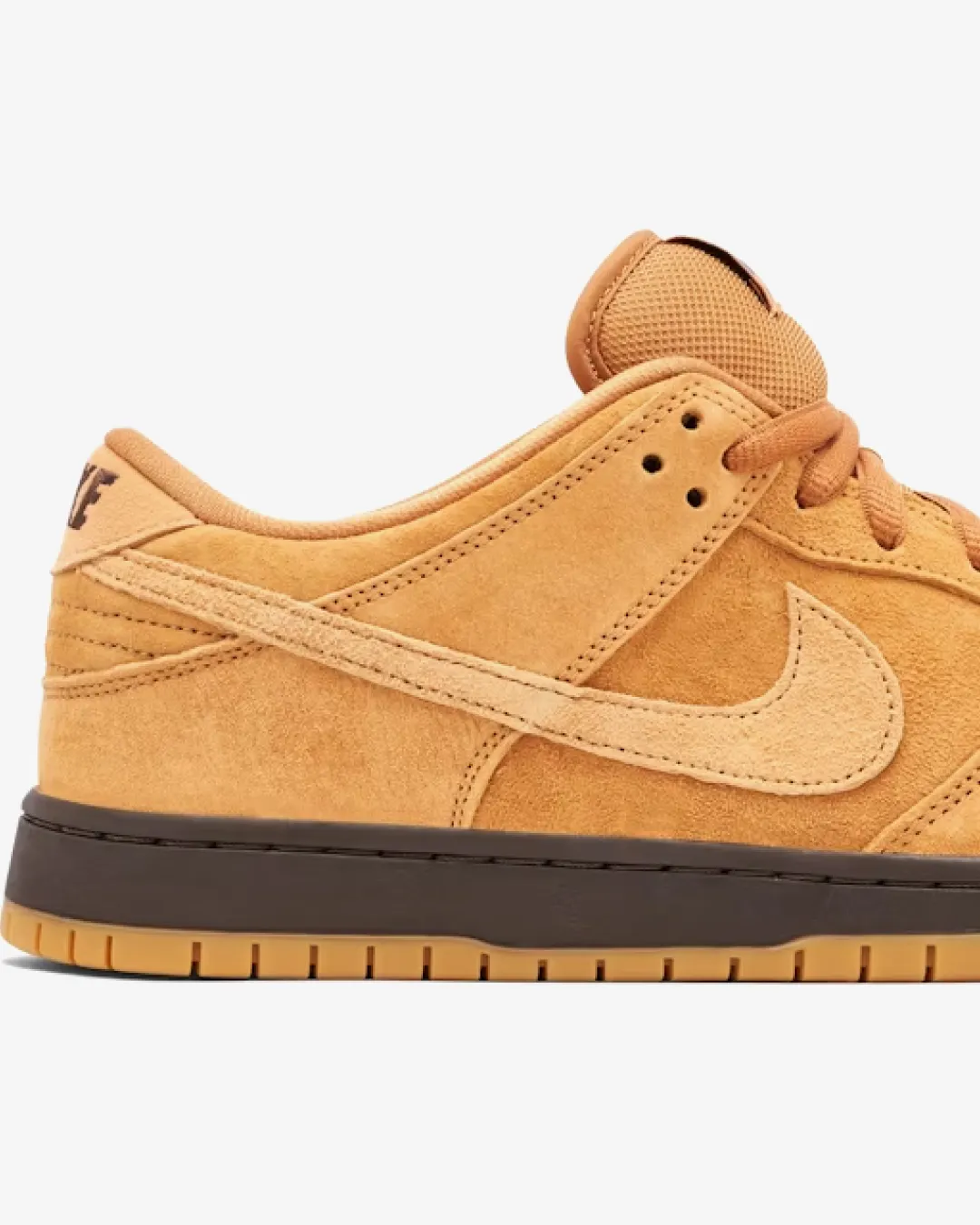 Stride Bold Run Free Nike Dunk Low Pro SB Wheat Mocha Sneakers