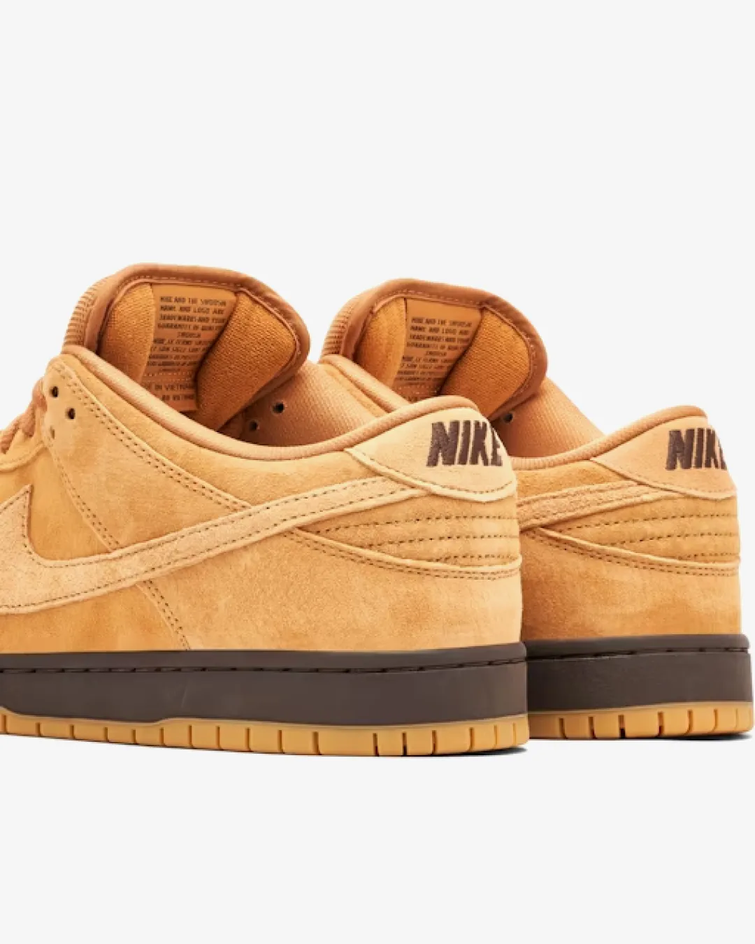 Nike Dunk Low Pro SB Wheat Mocha Sneakers Quick Step
