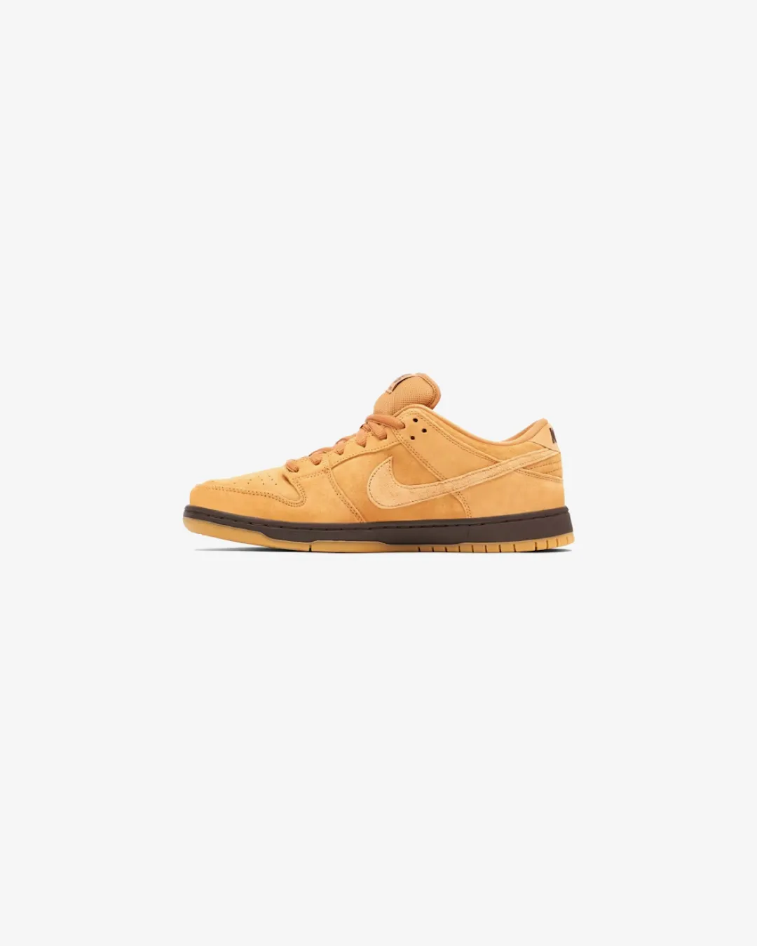 custom - fit running shoes Nike Dunk Low Pro SB Wheat Mocha Sneakers