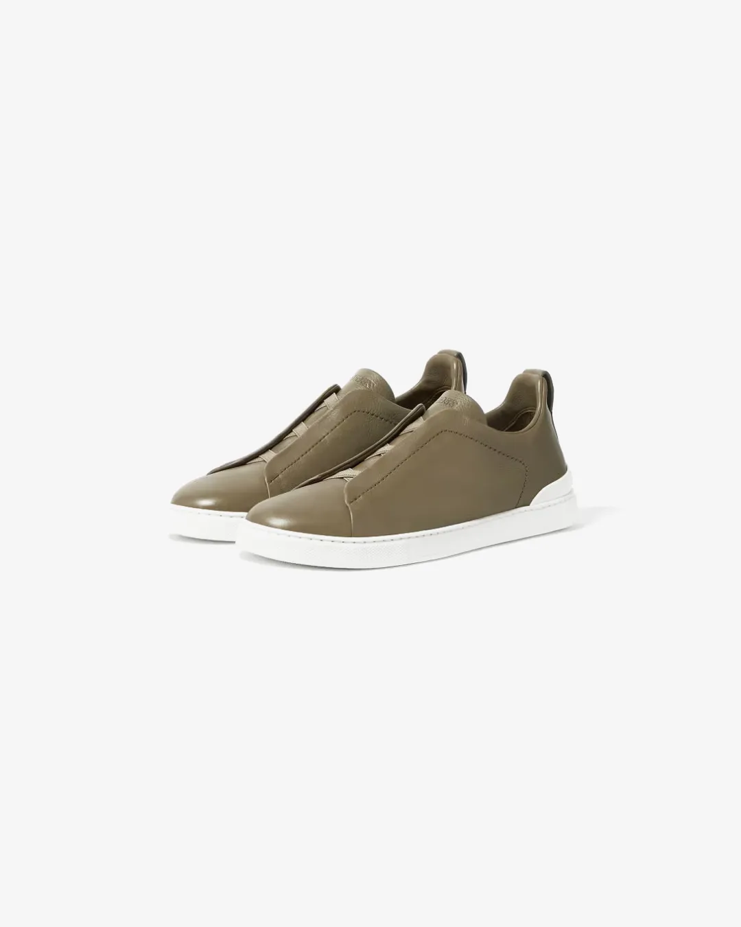 Gift Easy Easy Wear Zegna Deerskin Triple Stitch? Sneakers