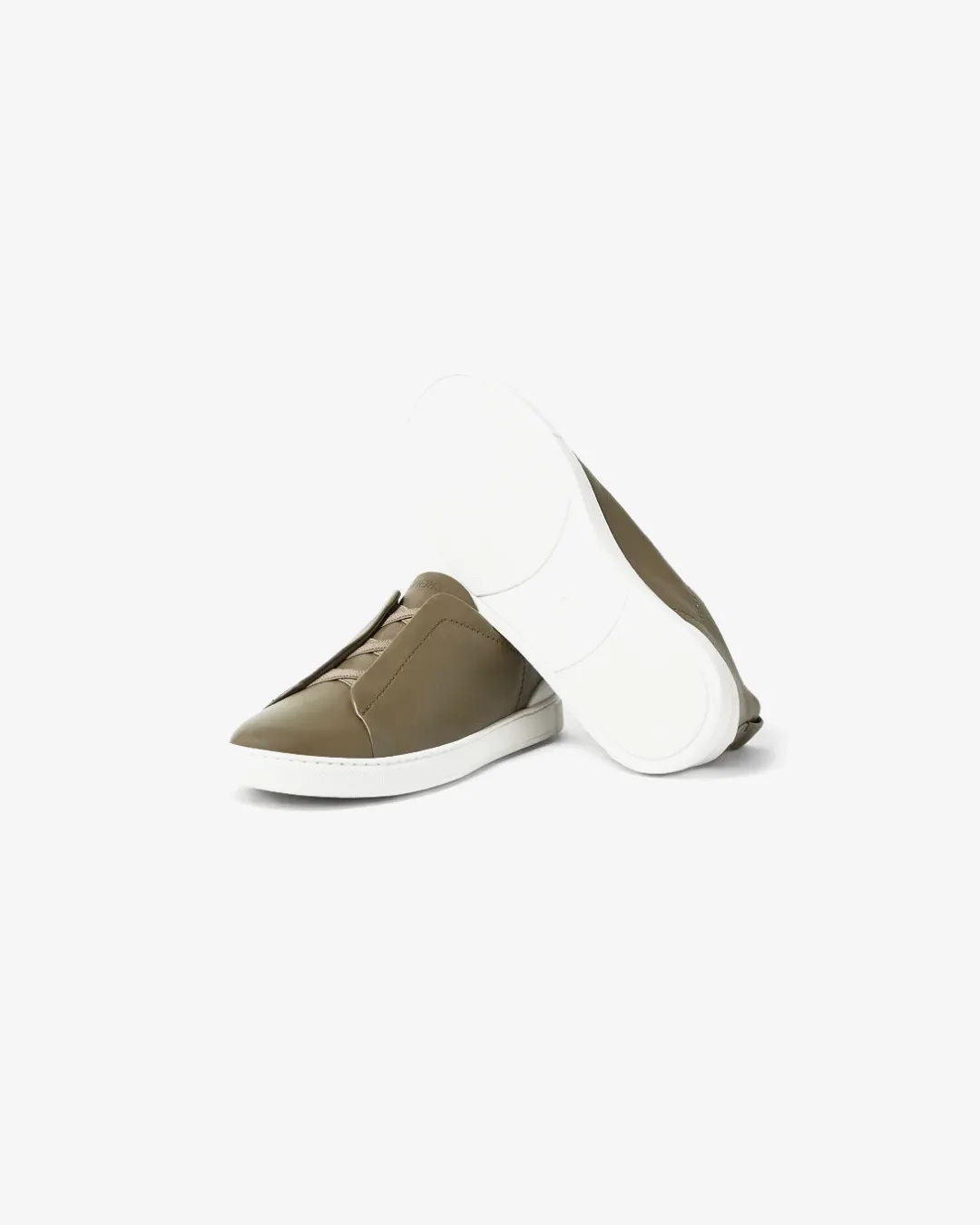 evening run Zegna Deerskin Triple Stitch? Sneakers