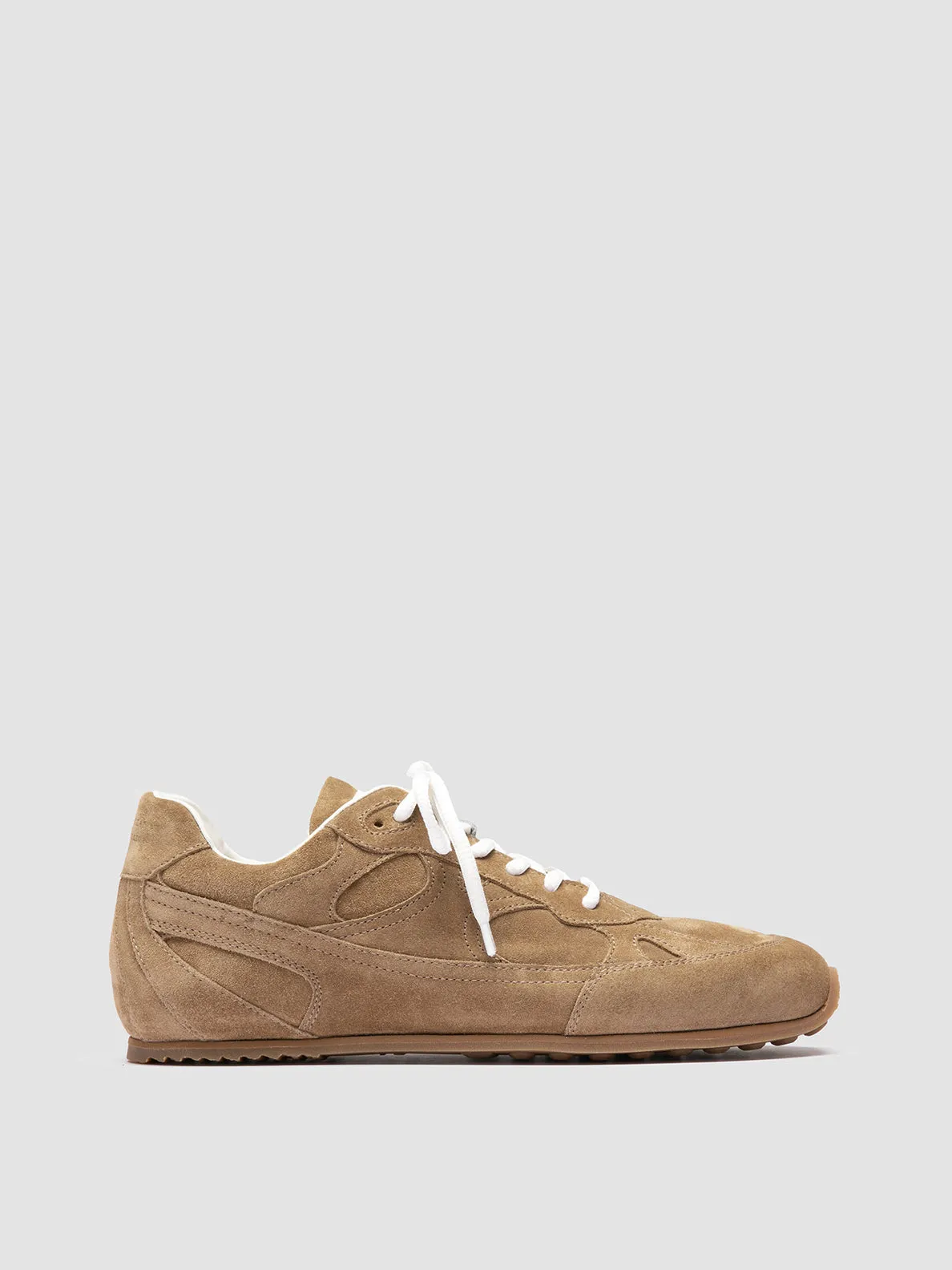 AWAY 101 - Brown Suede Sneakers Fog Step Fast Go