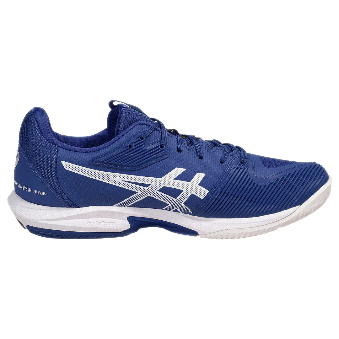 Fashion-Forward Look Urban Luxury Asics Men's Solution Speed FF 3 - Dark Cobalt/White