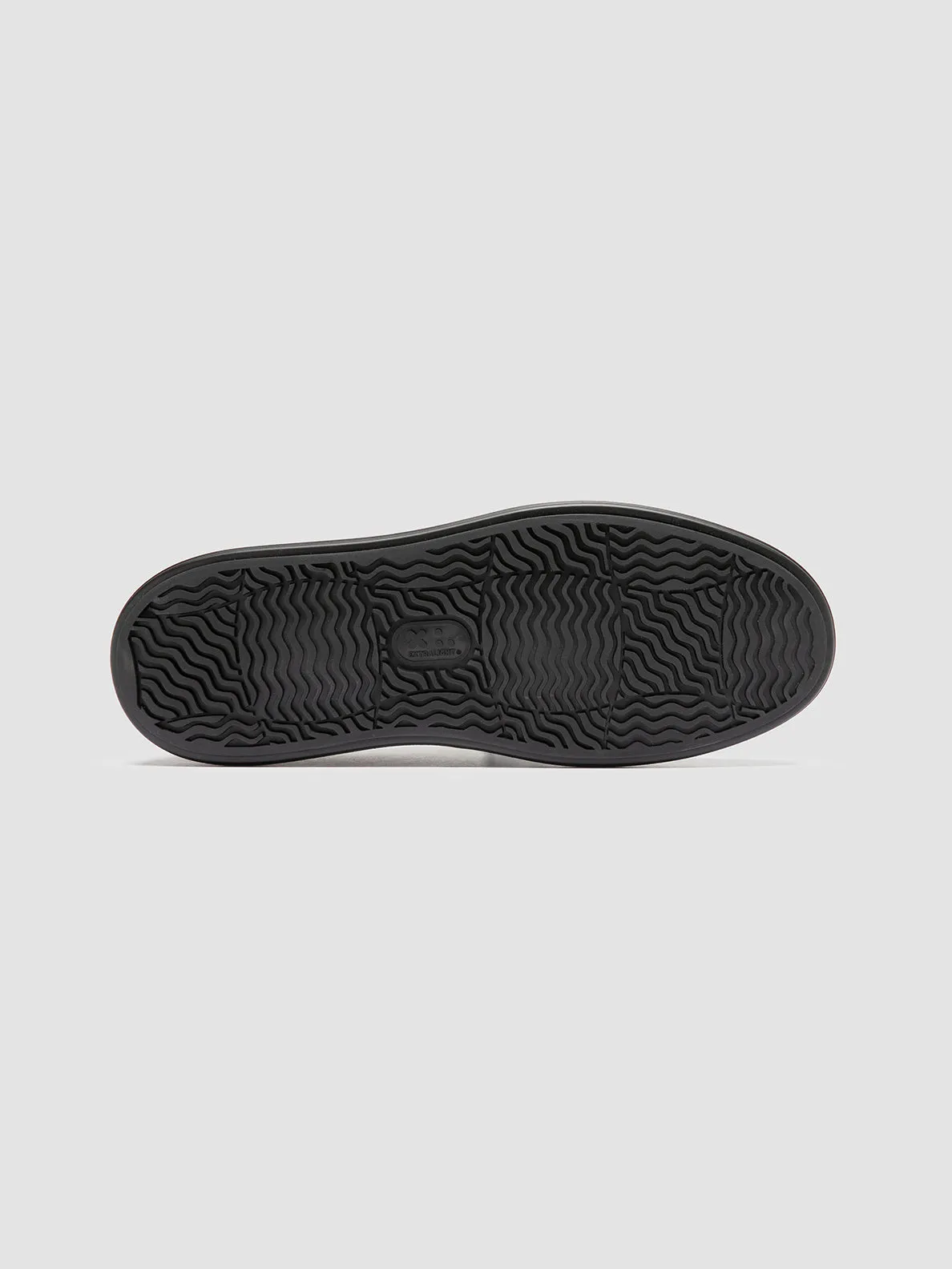 SEQUEL 001 - Black Leather Sneakers Retro-inspired silhouette