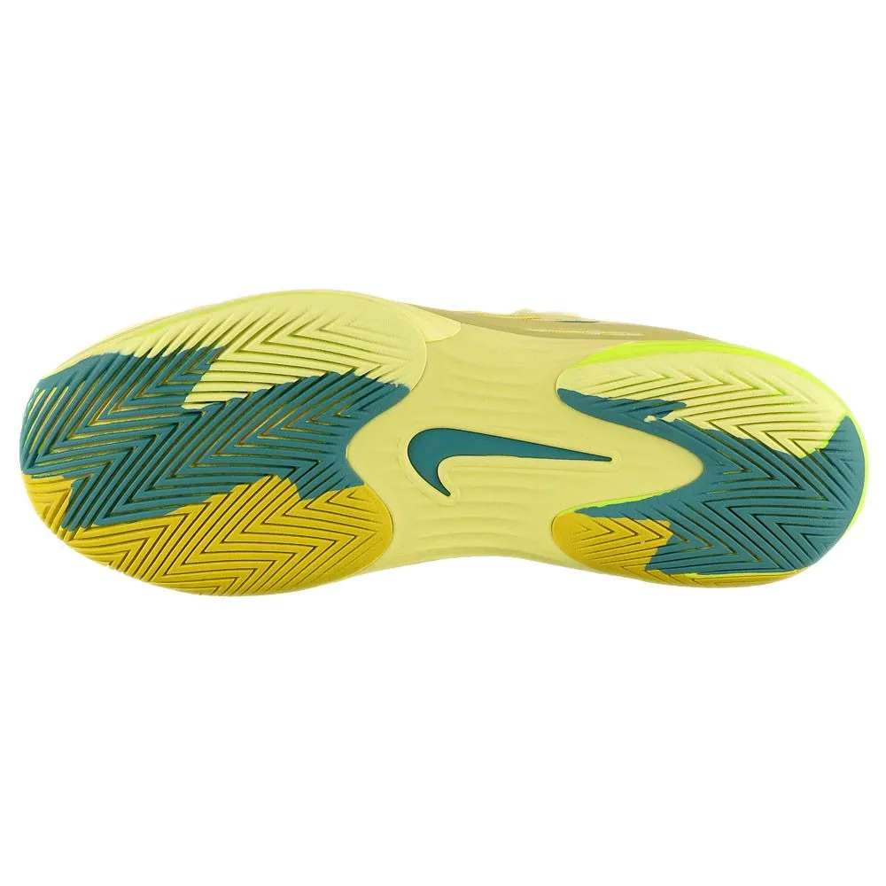 Nike Women's Air Zoom Vapor 12 - Premium - Lumious Green/Mineral Teal Soft Padding Cushion Heel