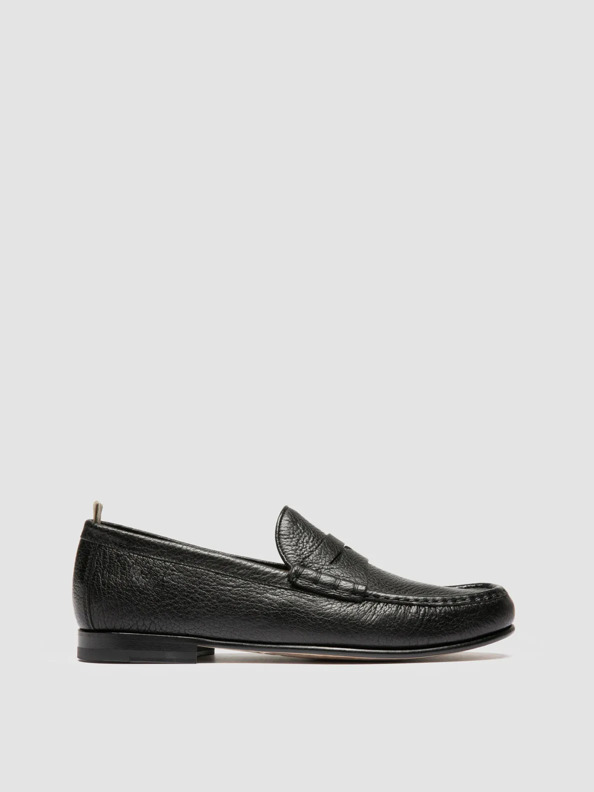 athletic chic Smooth Form BALFRON 002 - Black Leather Penny Loafer