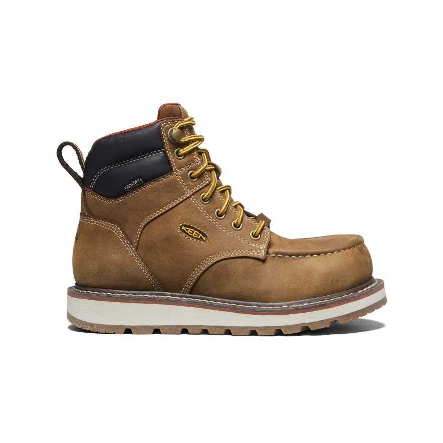 Women's Cincinnati 6" Waterproof Boot (Carbon Toe)  |  Belgian/Sandshell Flexible Design