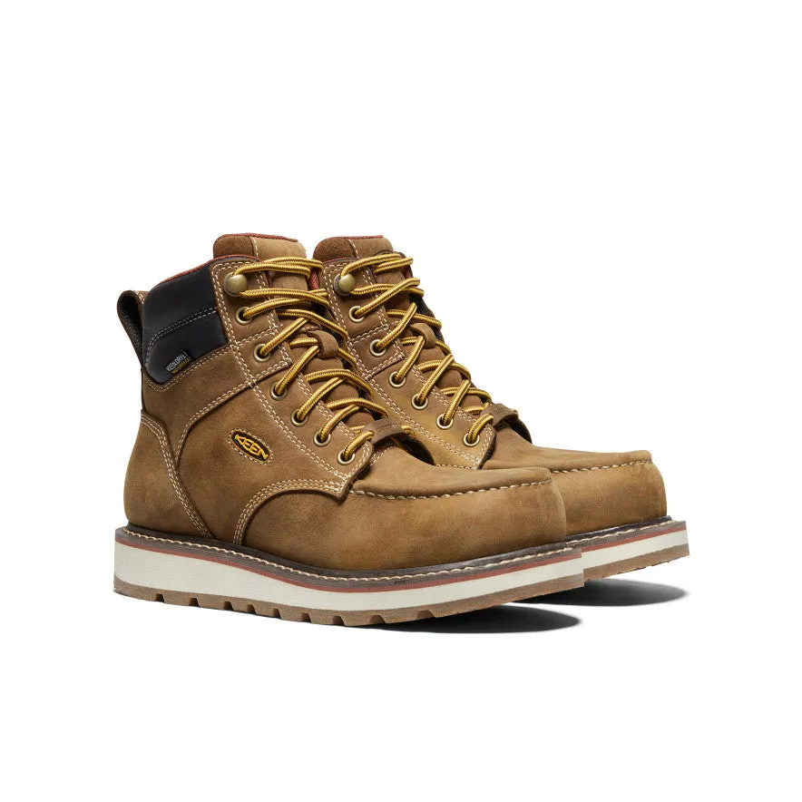 Women's Cincinnati 6" Waterproof Boot (Carbon Toe)  |  Belgian/Sandshell Ultimate Style