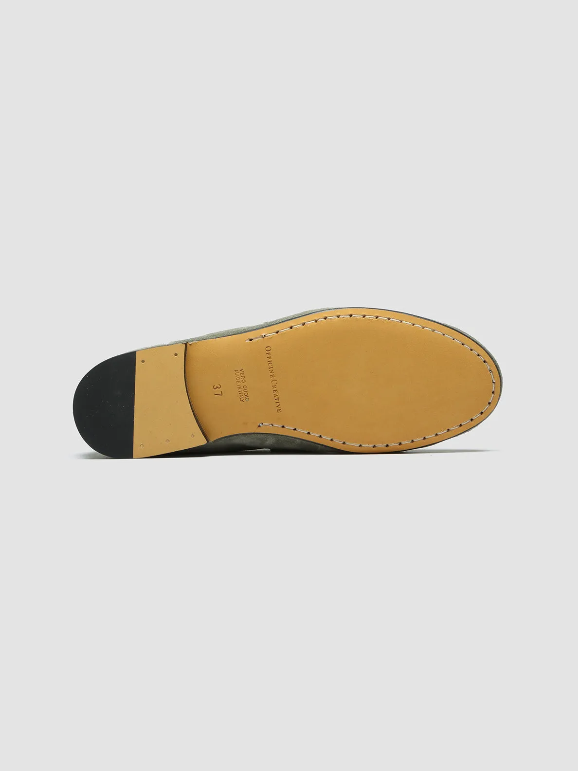 Leap Hike BLAIR 001 - Green Suede Loafers