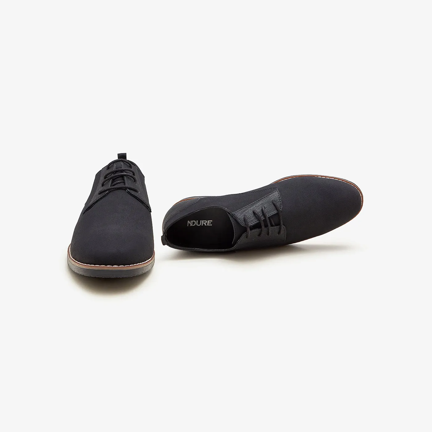 Men's Casual Oxford Shoes Work Style Sleek Office Profile