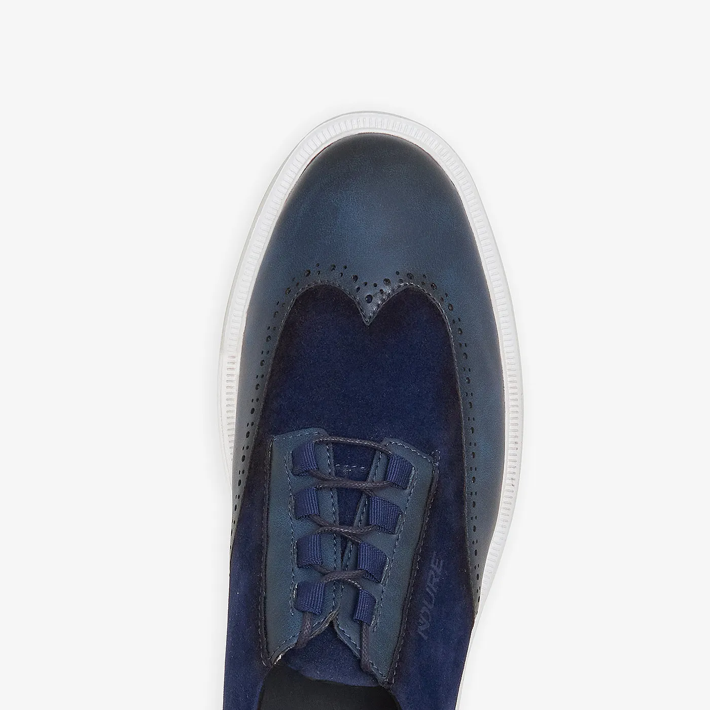 Smart Travel Neutral Tones Men's Formal Lace-Ups