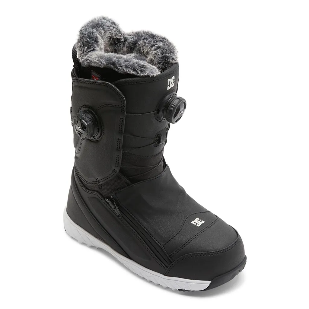 DC 2025 Womens Mora Boots - Black/White Outdoor Expedition