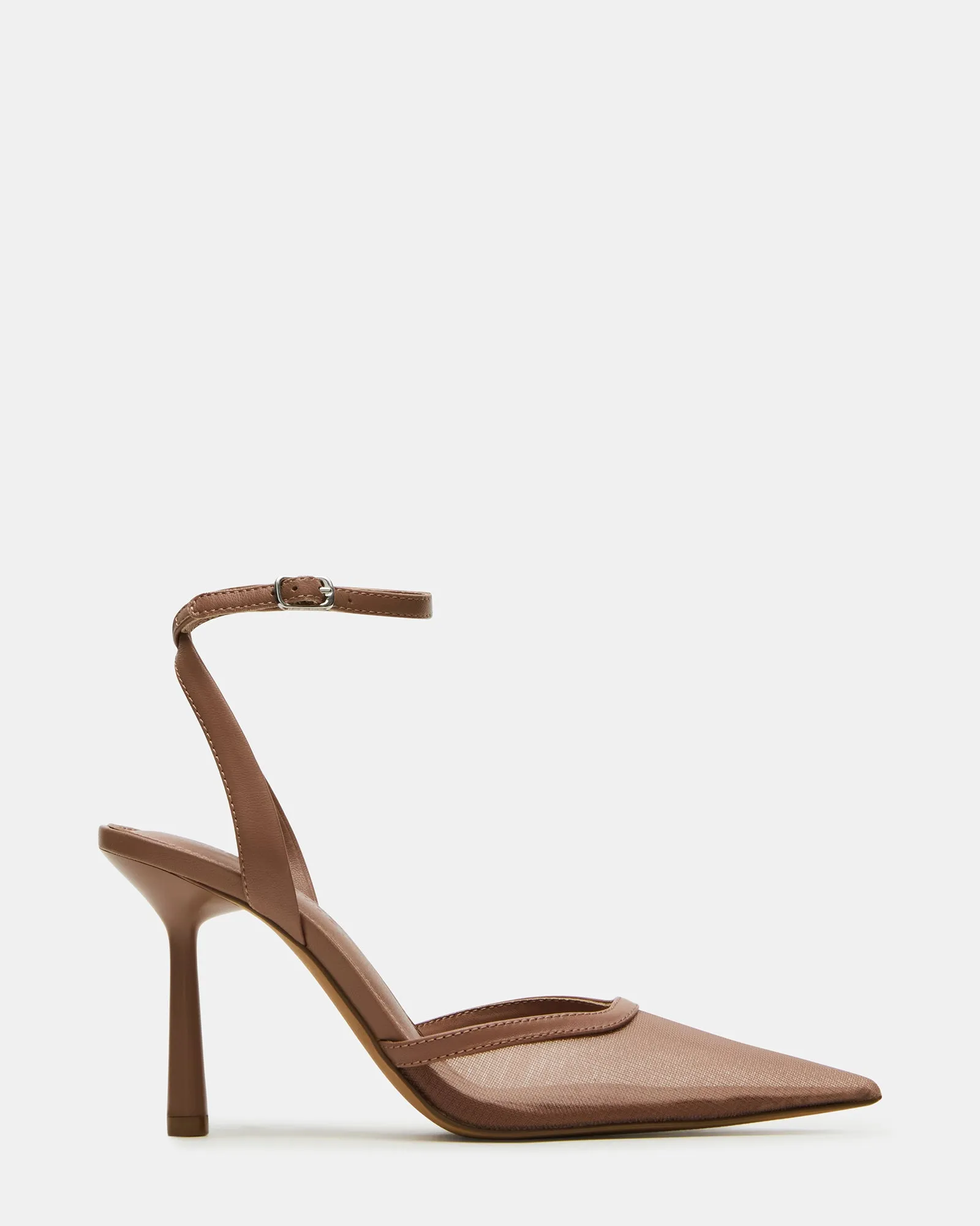 Low Top Style Beach Wedding Heels ALLIANCE MESH MOCHA