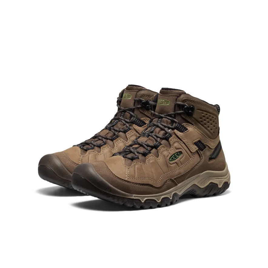 Durable materials Men's Targhee IV Waterproof Hiking Boot  |  Brindle/Canteen