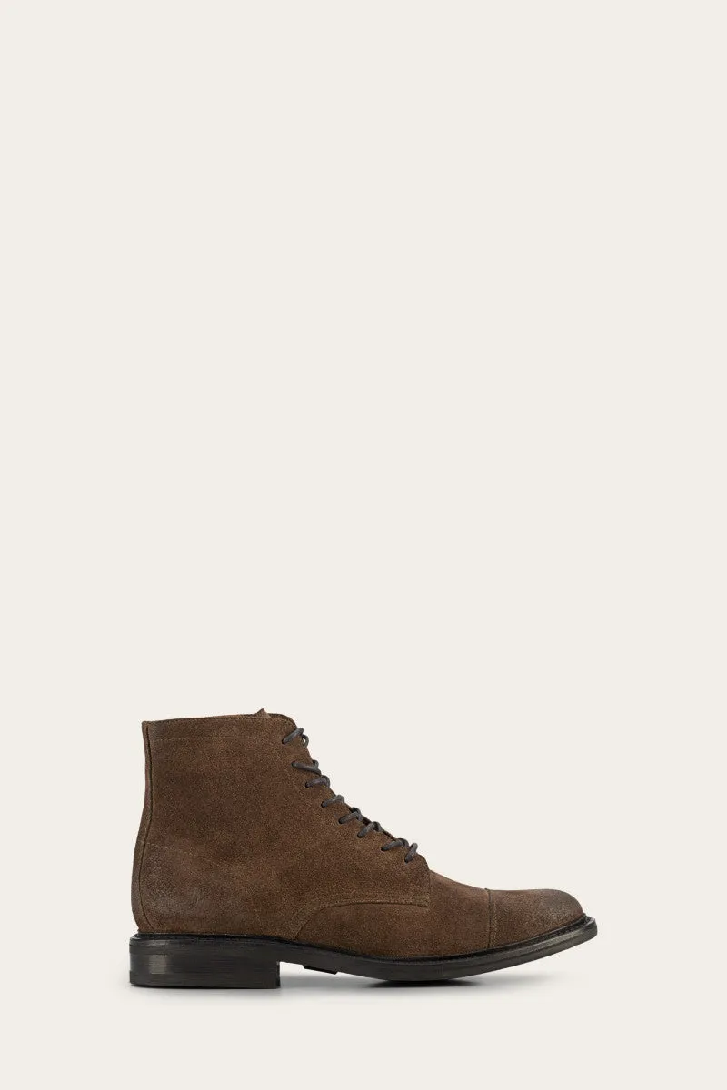 Seth Cap Toe Lace Up Low Top