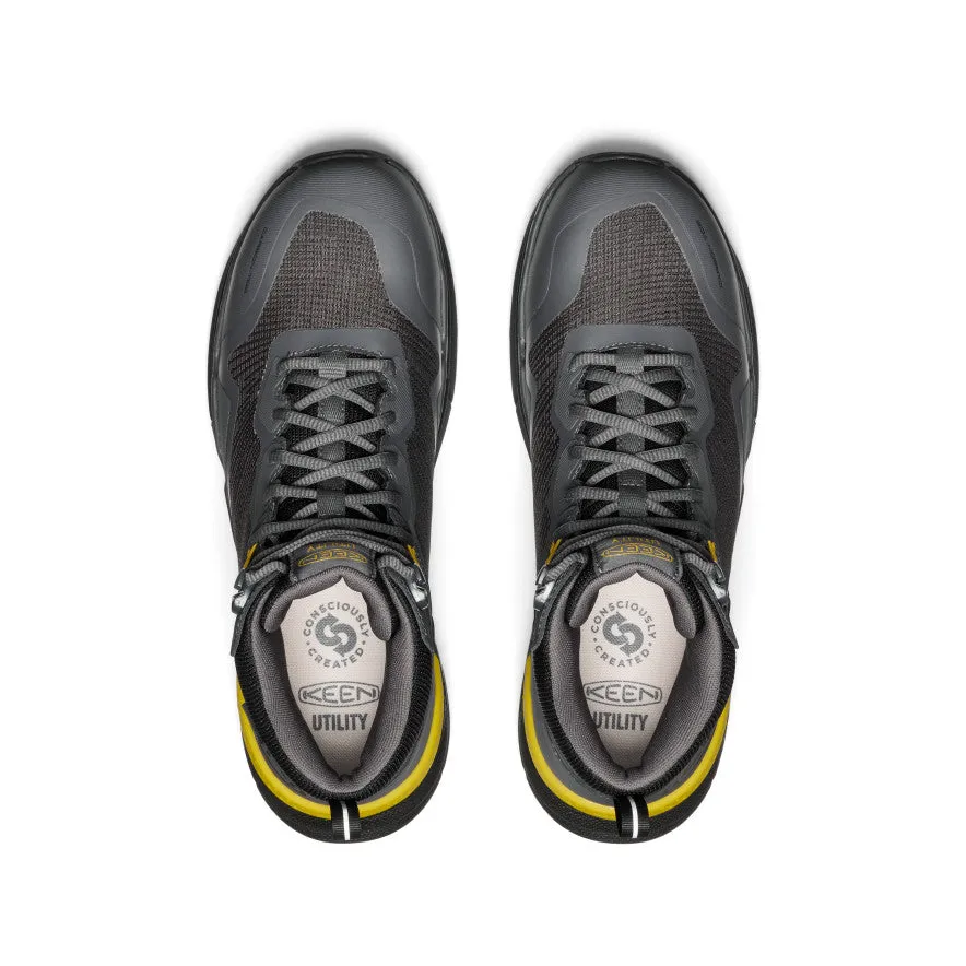 Men's Synchro Waterproof Work Boot (Carbon Toe)  |  Magnet/Black Terrain Tested Comfortable Step