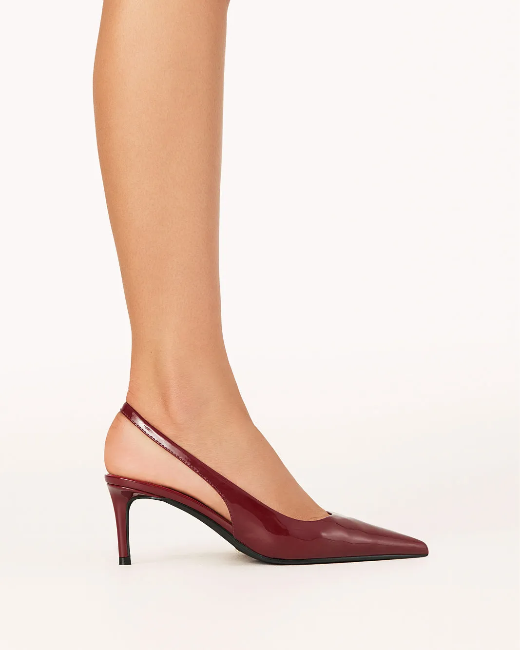Court OSKANNA - CHERRY RED PATENT