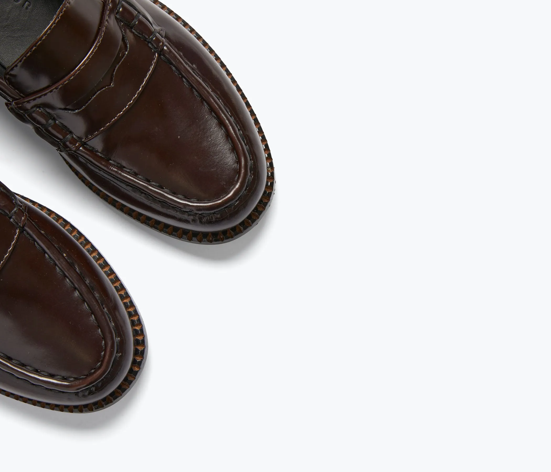 ELBA PENNY LOAFER Fashionable Leather City Stroll