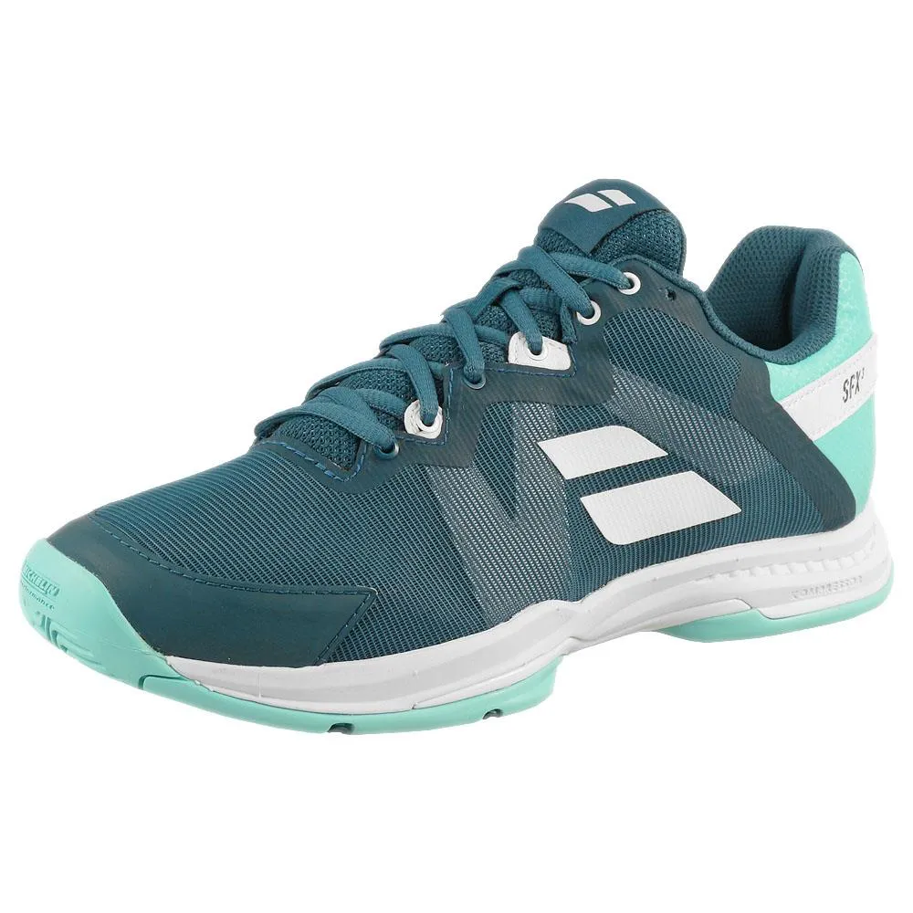 Babolat Women's SFX 3 - AC - Deep Dive/Blue Dynamic piece Comfortable Ride