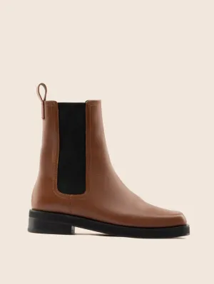 Mora Cognac Boot Comfort footbed Functional Build