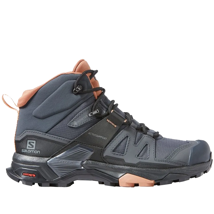 Trekking Support Resistant Boots Women's X Ultra 4 Mid Gore-Tex
