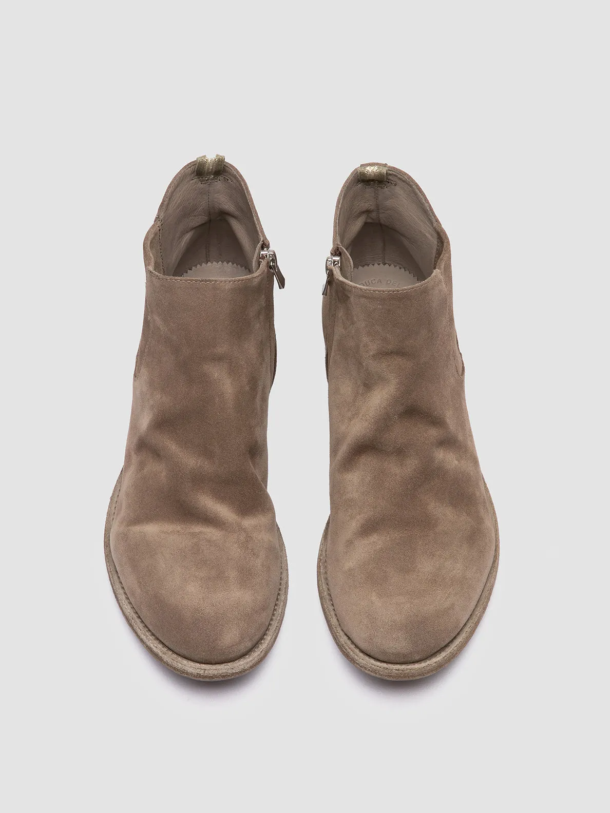 Peak Fit ARCHIVE 514 - Grey Suede Zipped Boots