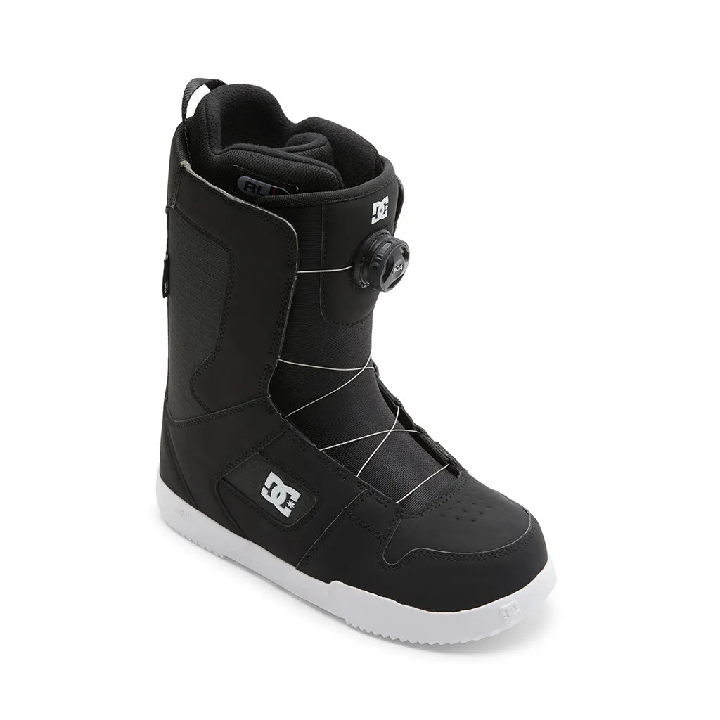 DC 2024 Phase Boa Boots - Black/White Adventure Ready Snow Trekking