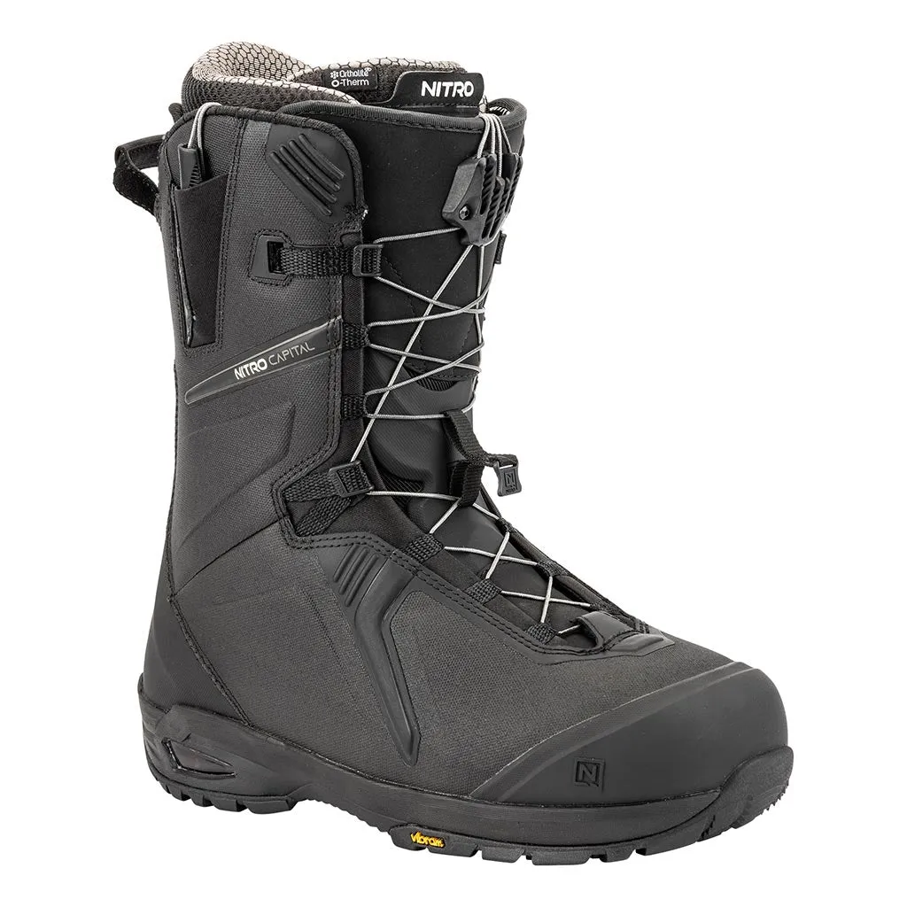 Nitro 2025 Capital TLS  Boots - Black Soft Touch Outdoor Adventure Footwear