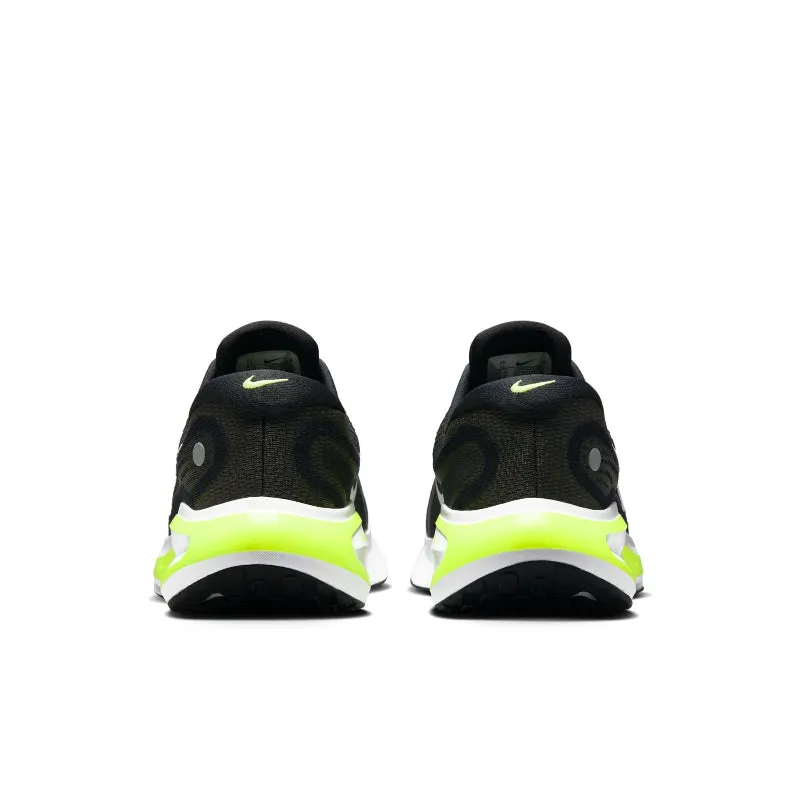 NIKE JOURNEY RUN Patent Leather thick - soled