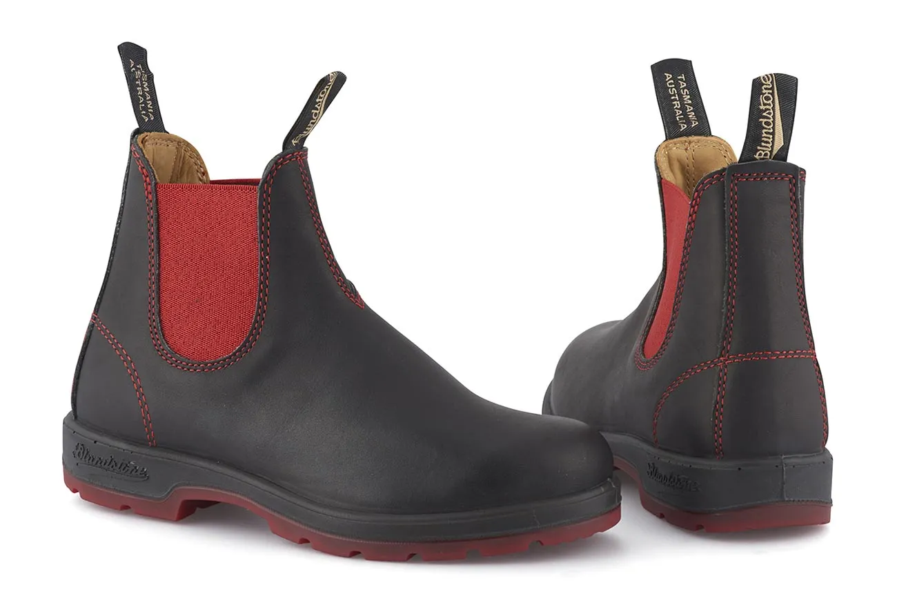 Storm Wear Horse Riding Blundstone #1316 Heritage Black Red