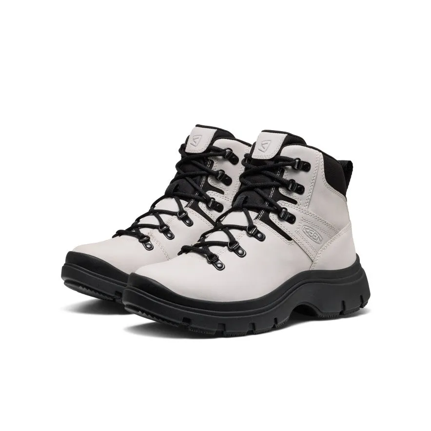 Comfy Step Women's Kosa Leather Boot  |  Silver Birch/Black