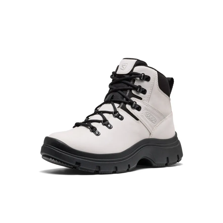 Trendy Protection Women's Kosa Leather Boot  |  Silver Birch/Black