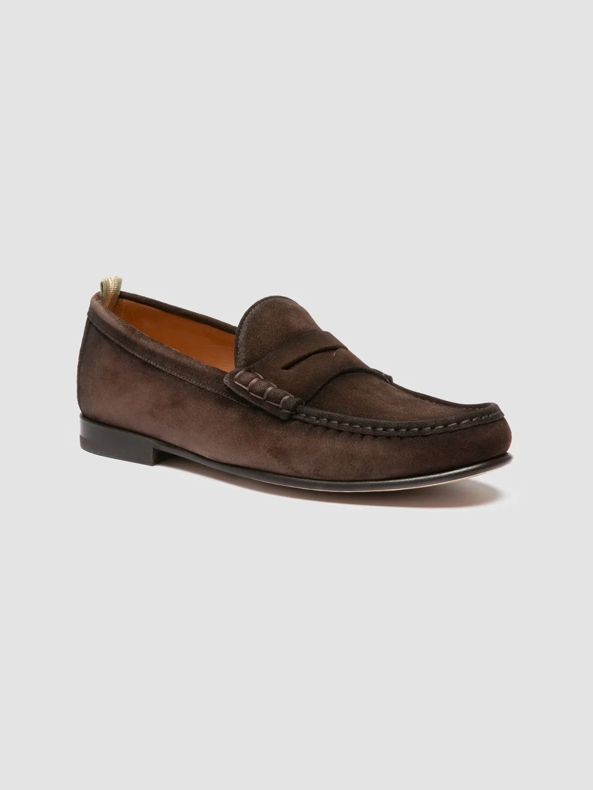 Active Steps Everyday Motion BALFRON 002 - Dark Brown Suede Penny Loafer