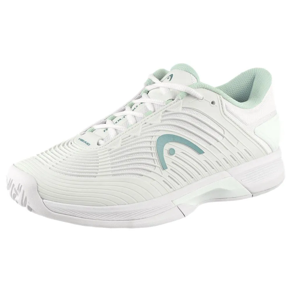 Ultra-soft performance Head Women's Revolt Pro 4.5 - White/Aqua