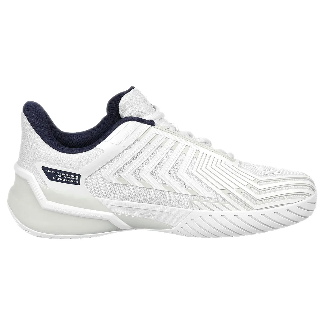Fresh materials Eco Build K-Swiss Men's Ultrashot 4 - White/Peacoat