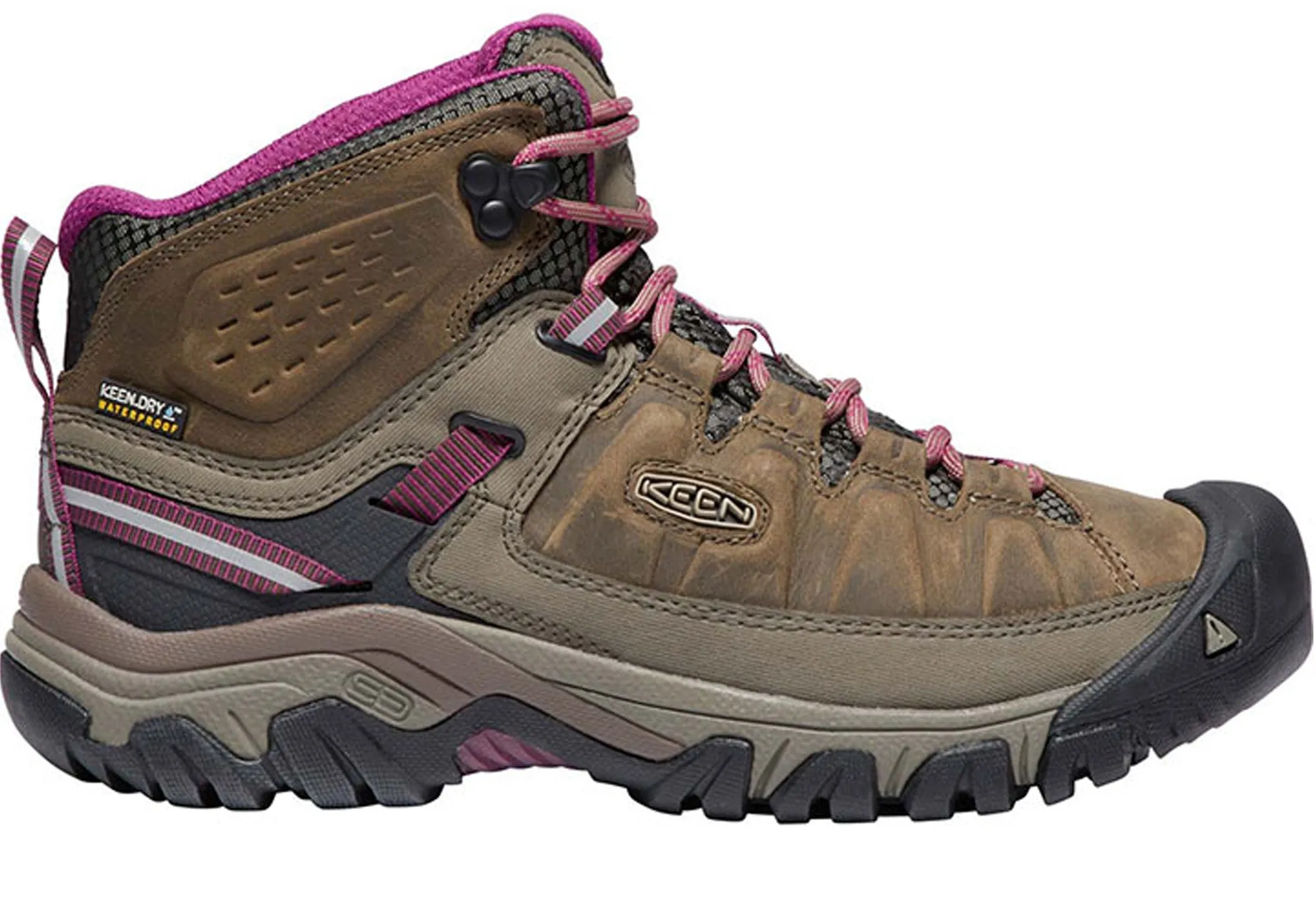 Light Step Canvas Cool Keen Womens Targhee III Mid Comfortable Waterproof Hiking Boots